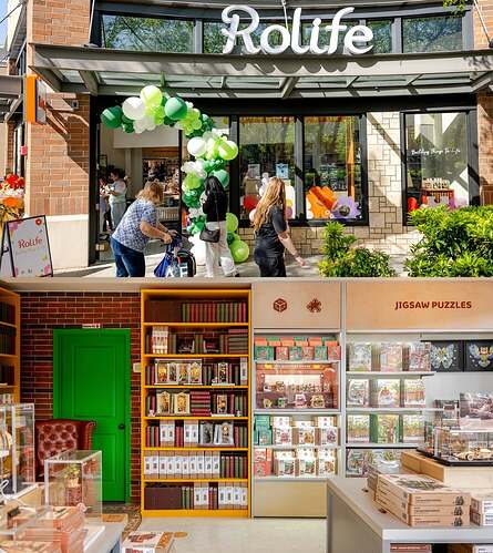 Rolife Store at Alderwood Mall has opened! Get ready, craft lovers!   Come to our store🛍Get a first look at new arrivals - play & experience!   Celebrate with us & WIN!  1⃣ Follow @rolife_alderwoodmall 2⃣ Like thi