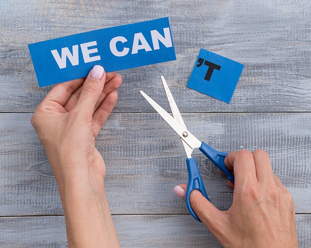 we-cant-message-blue-card-arragenement