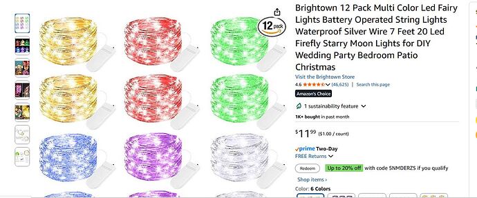 Colored LED