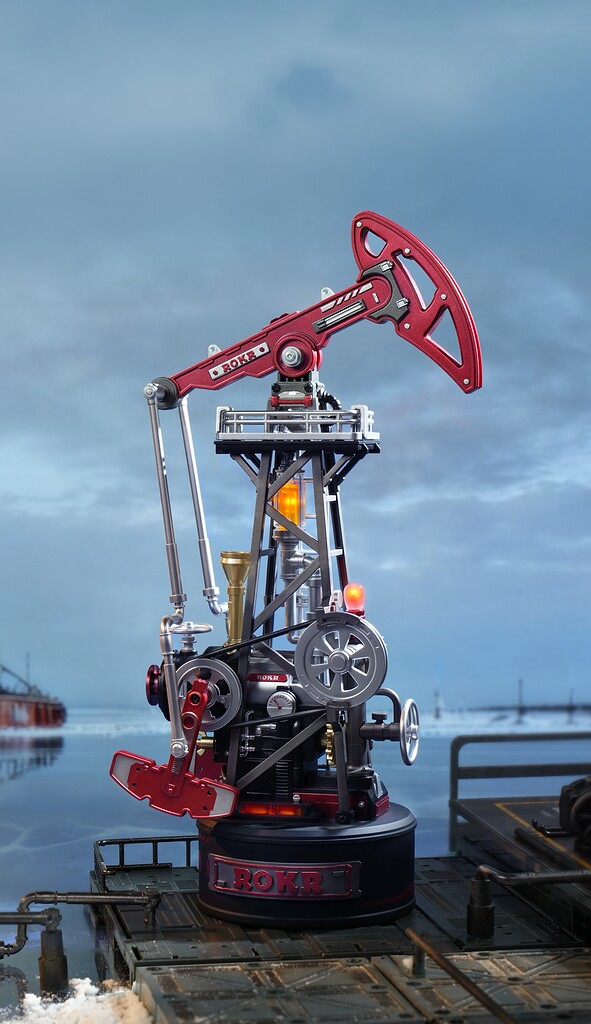 🚧 🛢 ROKR Oil Extractor CGL03 | The Heartbeat of the Industrial