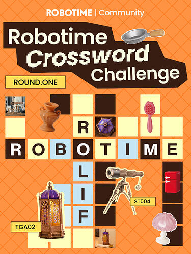 Robotime Crossword Challenge Round. 1