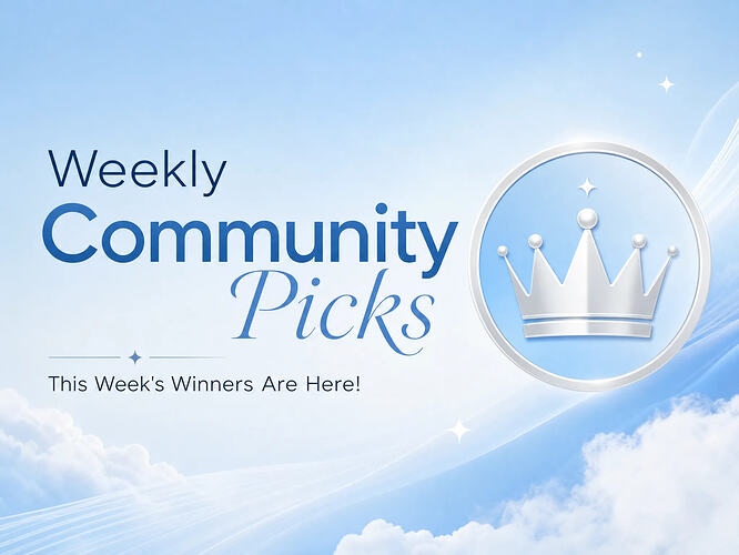 Weekly Community Picks 13