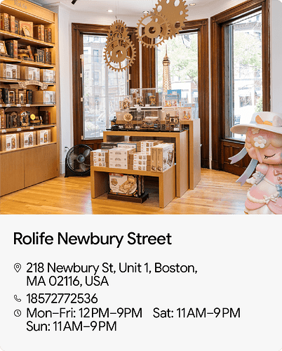 Rolife Newbury Street