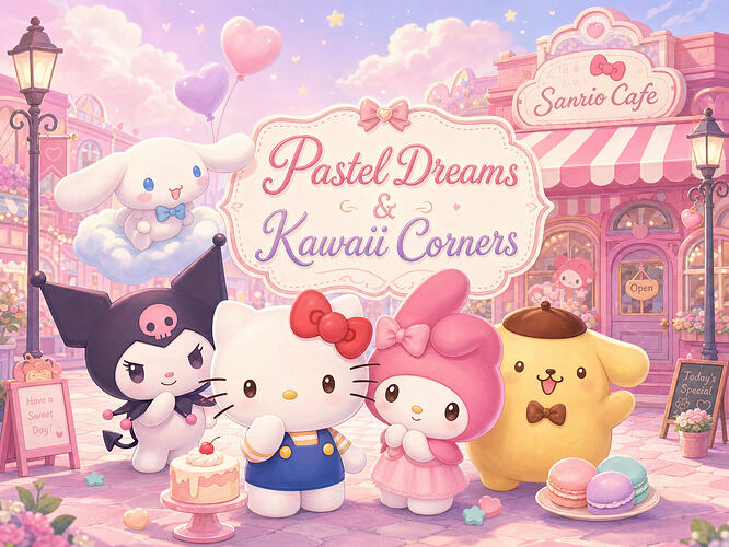 Pastel Dreams & Kawaii Corners