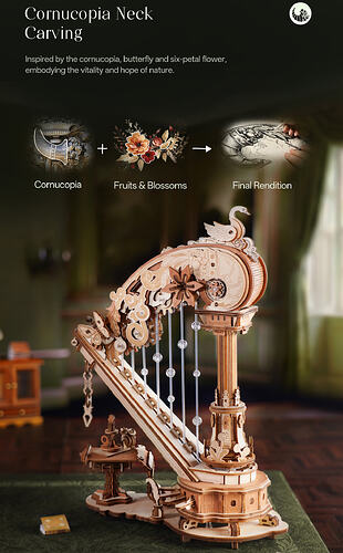 ROKR Mechanical Music Box Magic Harp AMK71 (6)