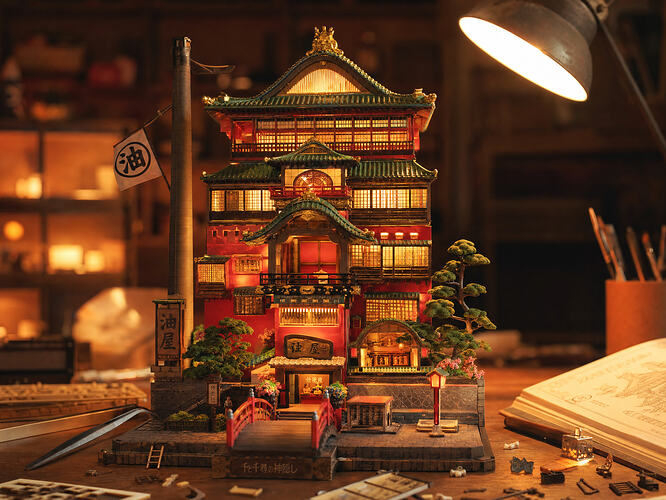 the Bathhouse from Spirited Away
