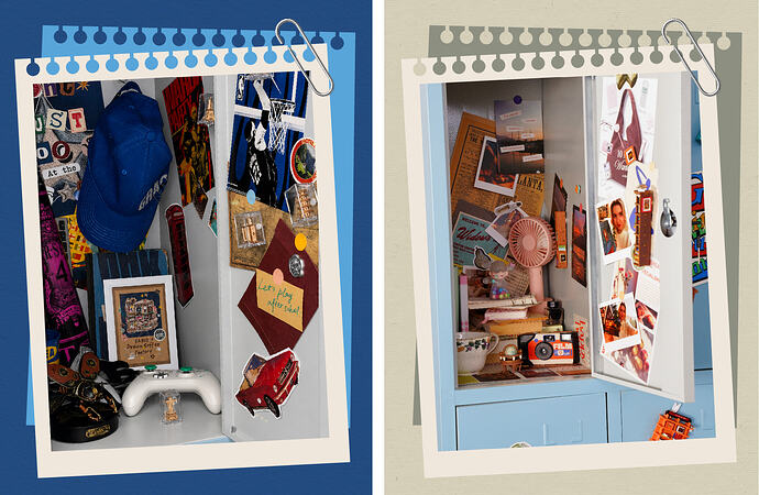 Create Your Own Locker Story Every locker tells a story