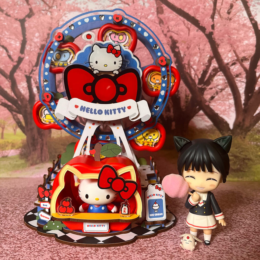 Hello Kitty Cute Ferris Wheel - Complete - Rolife - Robotime Community