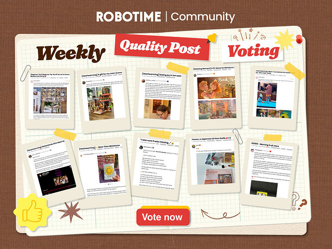 🤎 Weekly Quality Post Voting