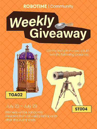 Weekly Giveaway
