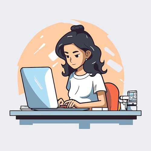 young-woman-working-computer-home-vector-illustration-cartoon-style_1142-108220