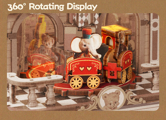 A Toy Train That Comes to Life