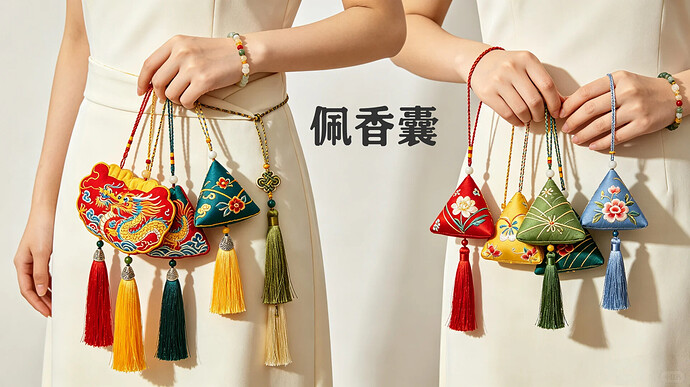 Wearing Scented Sachets