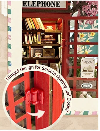 Functional Phone Booth Door