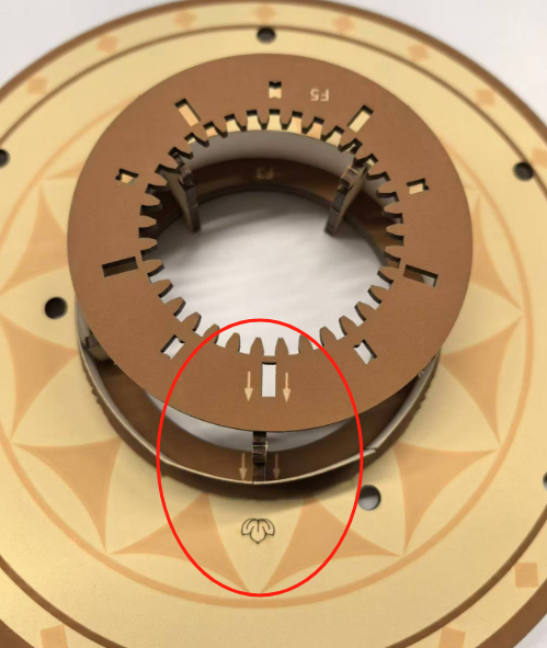 Rolife Classic Carousel AMC01 F3 and F5 pattern alignment reference