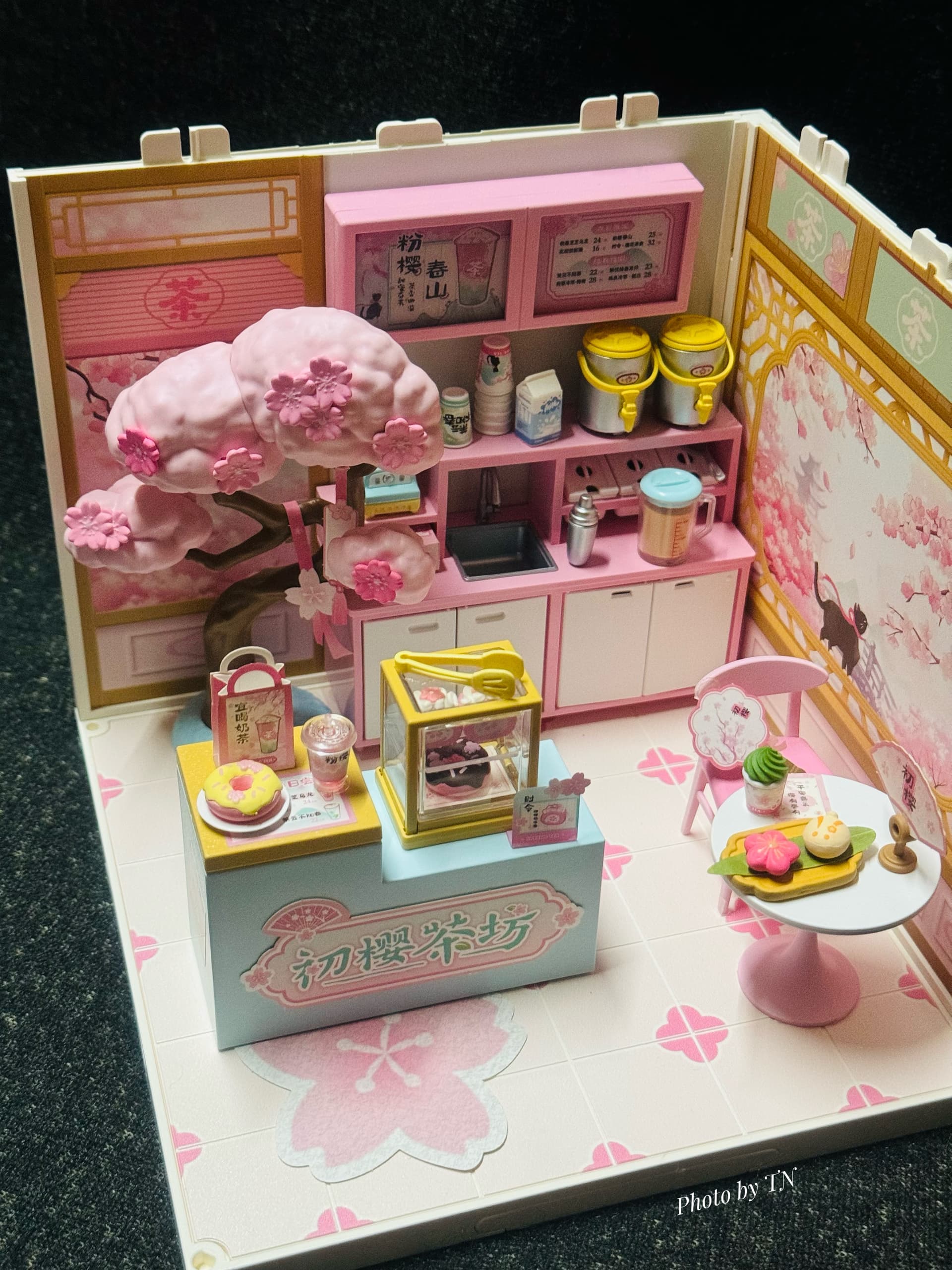 DWZ02 - Romantic Cherry Blossom Tea - Rolife - Robotime Community