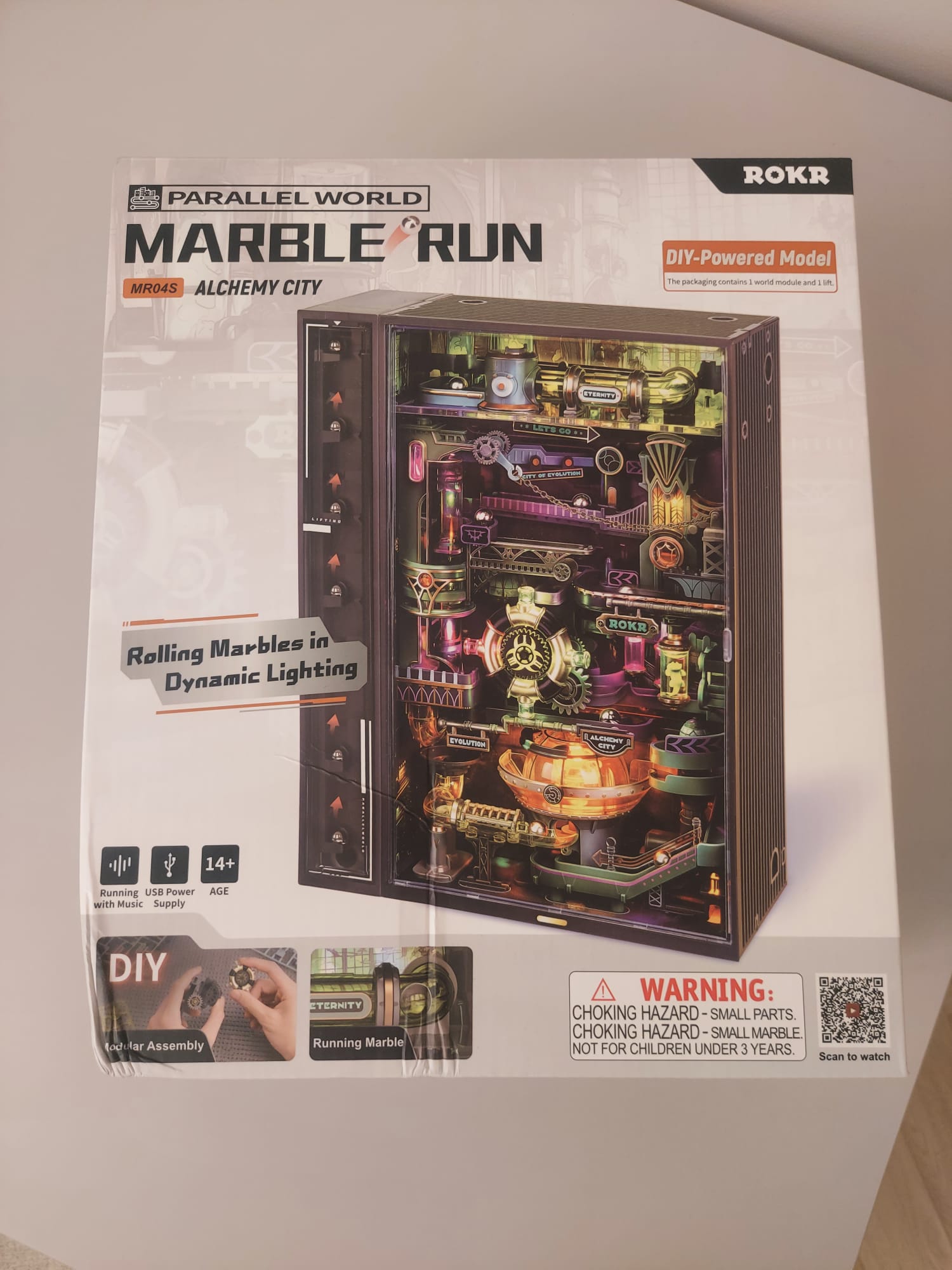 Parallel World Marble Run All-Direction Extension Part 4 - ROKR
