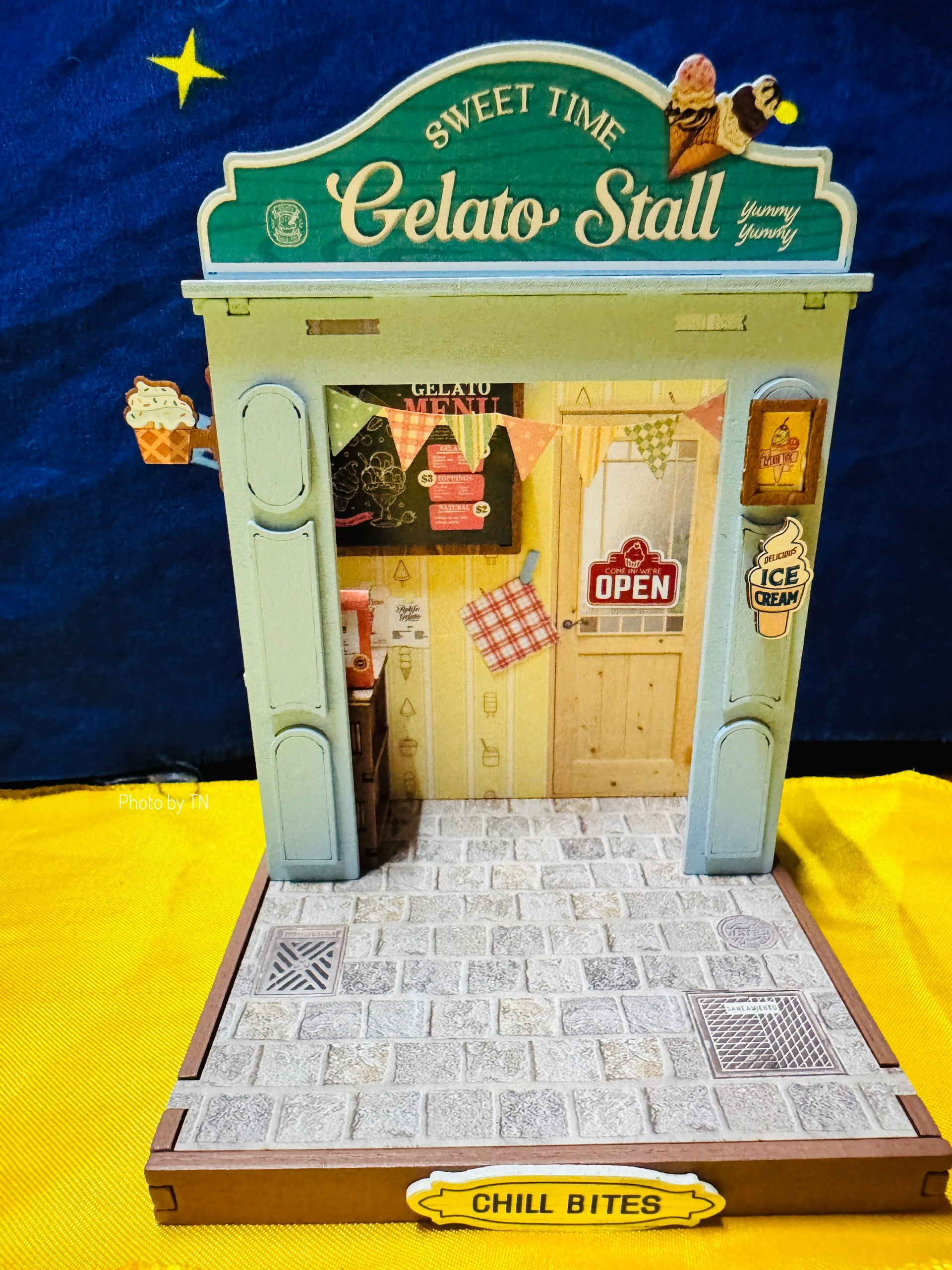 DIY & Creativity] DS052 - Gelato Stall #1 - Rolife - Robotime