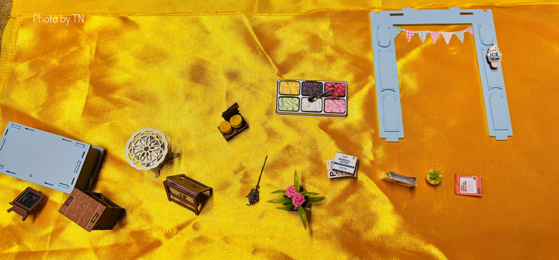 DIY & Creativity] DS052 - Gelato Stall #1 - Rolife - Robotime